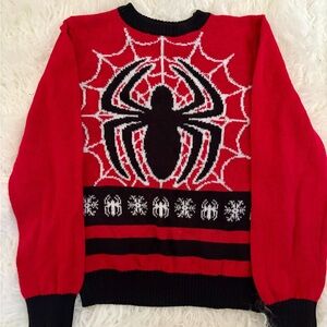 Jumping Beans Christmas Marvel Spider-Man Sweater boys size 7